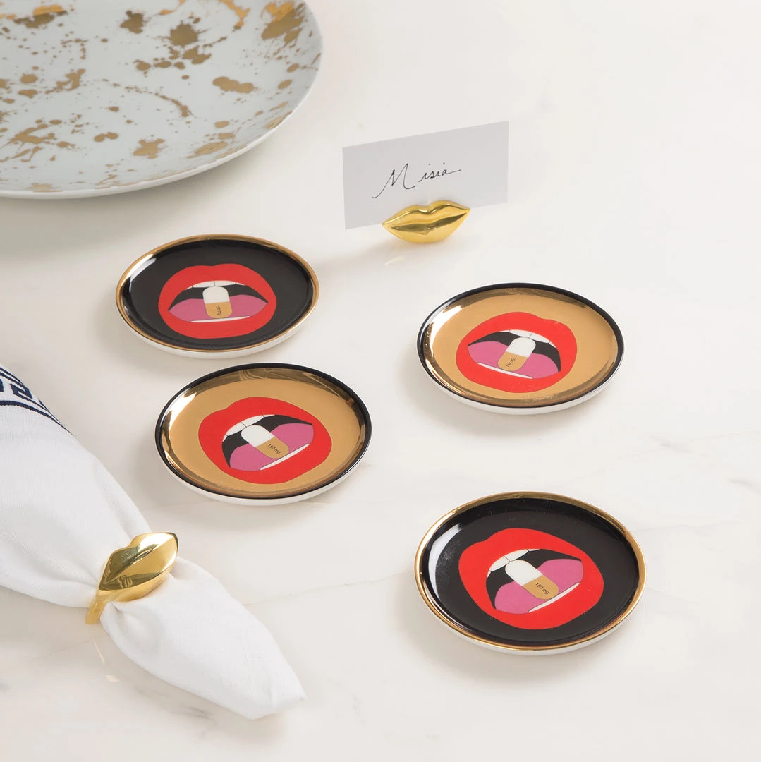 Jonathan Adler UK Full Dose Coasters Counterculture