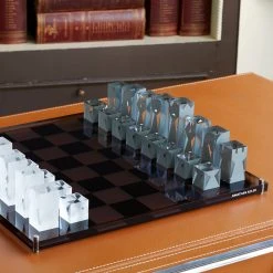 Jonathan Adler UK Acrylic Chess Set