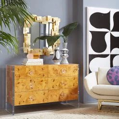 Jonathan Adler UK Bond Six-Drawer Dresser Furniture