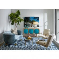 Jonathan Adler UK Bowtie Hand-Knotted Rug Rugs