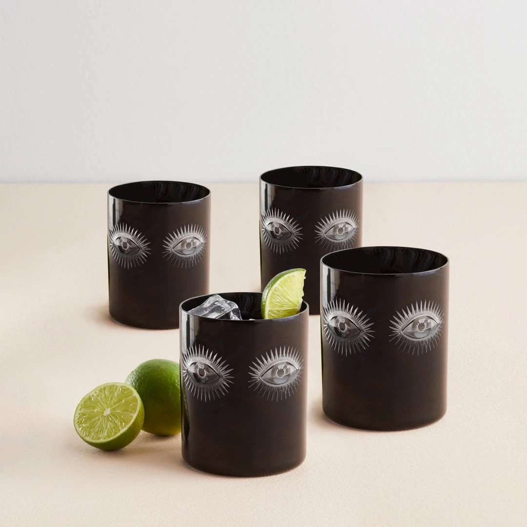 Jonathan Adler UK Head To Toe Muse Crystal Glassware Set
