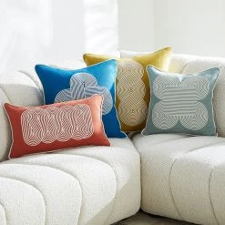 Jonathan Adler UK Pompidou Loops Cushion Décor