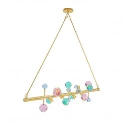 Jonathan Adler UK Globo Six-Light Linear Chandelier