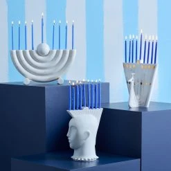 Jonathan Adler UK Mohawk Menorah Pottery