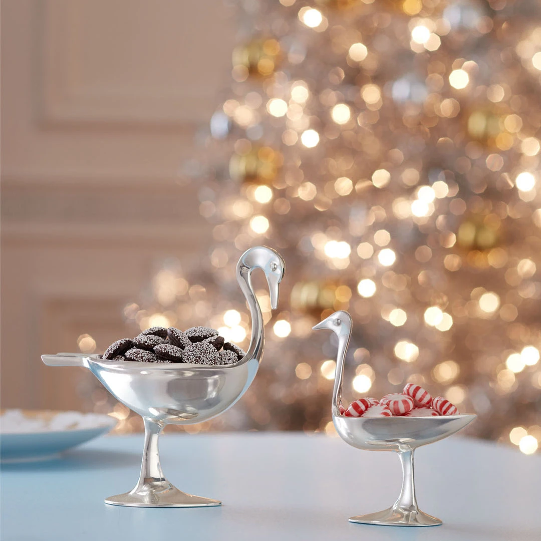 Jonathan Adler UK The Kingdom Medium Silver-Plated Bird Bowl