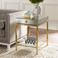 Jonathan Adler UK Furniture Delphine Tall Side Table