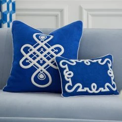 Jonathan Adler UK Maxime Emblem Cushion