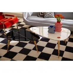 Jonathan Adler UK Small Marble Triangle Table
