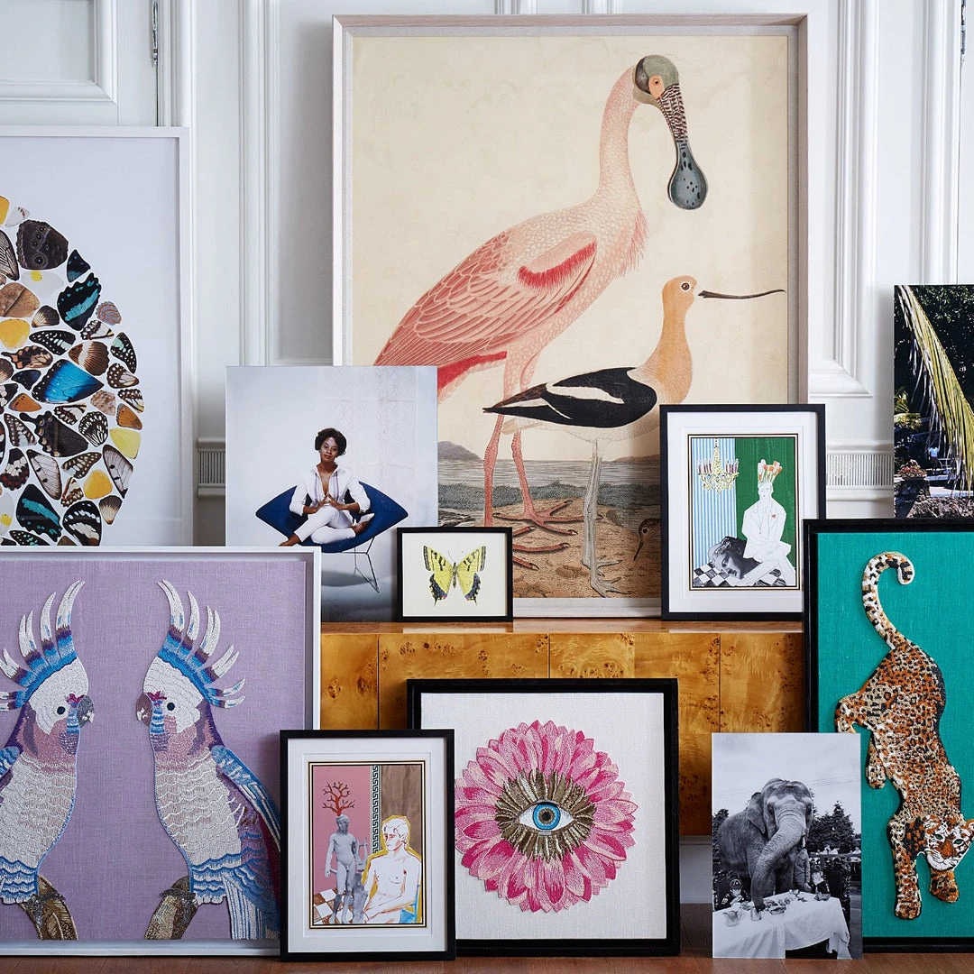 Jonathan Adler UK "Young Woman Sitting On Armchair" From Getty Images
