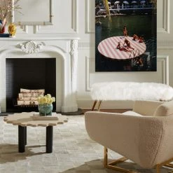 Jonathan Adler UK Ripple Round Cocktail Table