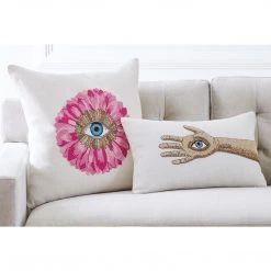 Jonathan Adler UK Palmistry Beaded Cushion