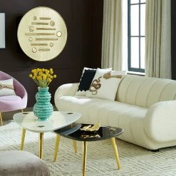 Jonathan Adler UK Small Marble Triangle Table