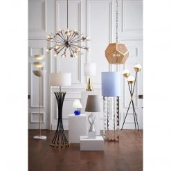 Jonathan Adler UK Lighting Brass Ripple Table Lamp