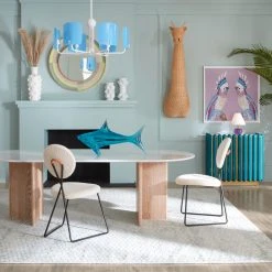 Jonathan Adler UK Brussels T-Base Dining Table New