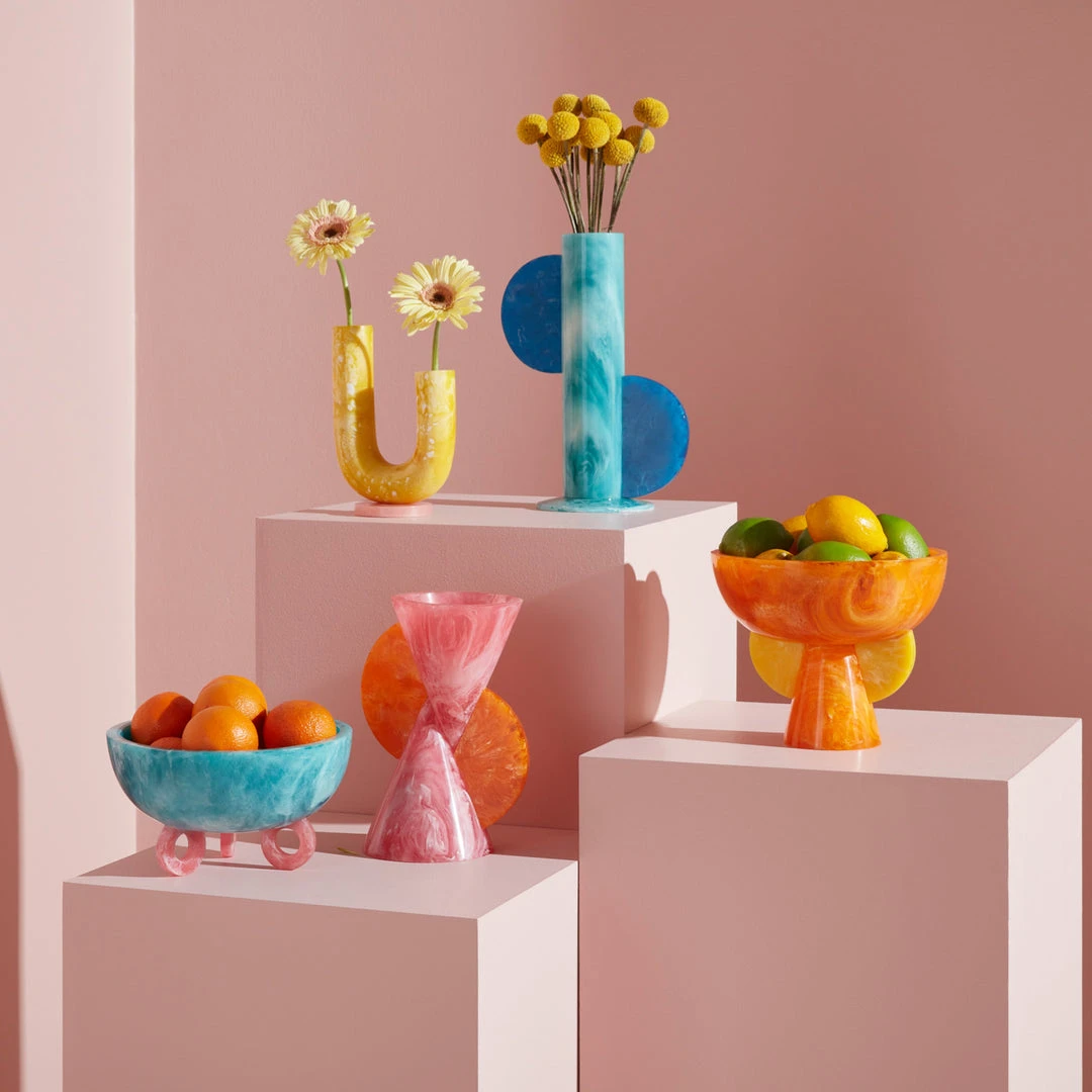 Jonathan Adler UK Mustique Double Tube Vase