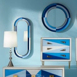 Jonathan Adler UK Harlequin Round Mirror