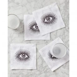 Jonathan Adler UK Eyes Cocktail Napkins