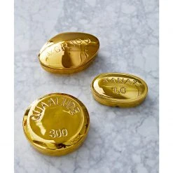 Jonathan Adler UK Counterculture Quaalude Brass Pill Box