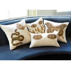 Jonathan Adler UK Cushions & Throws Muse Snake & Apple Cushion