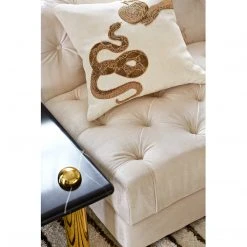 Jonathan Adler UK Cushions & Throws Muse Snake & Apple Cushion
