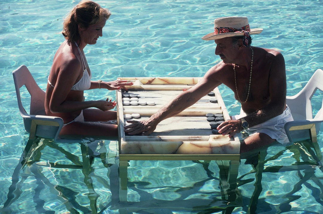 Jonathan Adler UK Slim Aarons "Keep Your Cool" Photograph