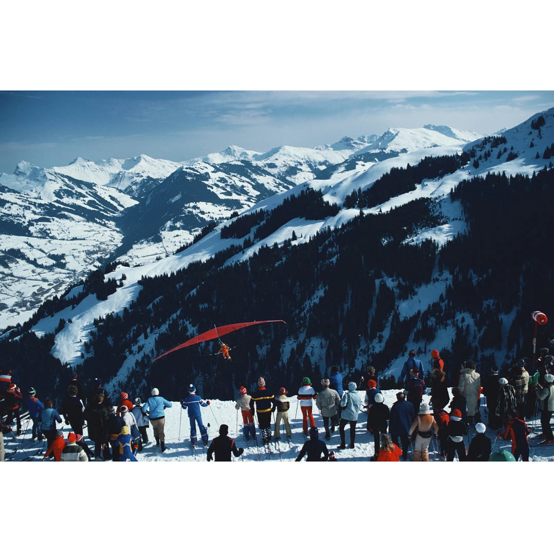 Jonathan Adler UK Slim Aarons "Hang Gliding" Photograph