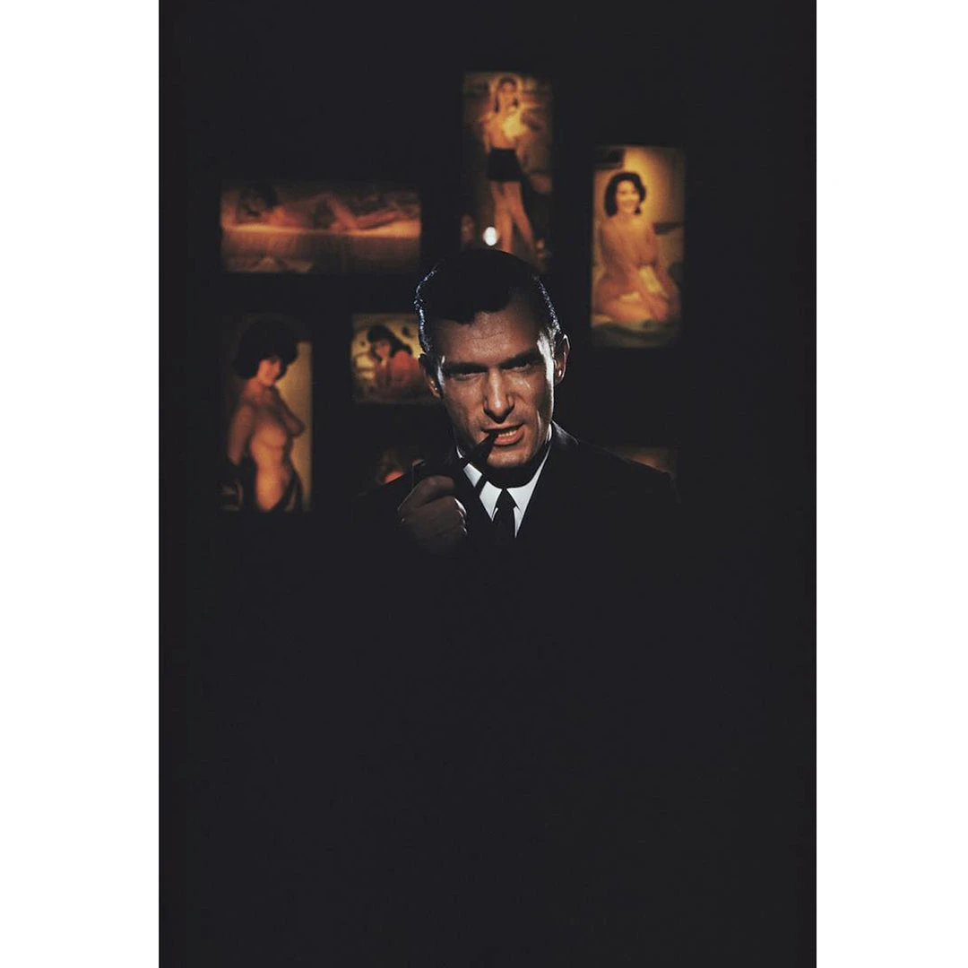 Jonathan Adler UK Art Slim Aarons "Hugh Hefner" Photograph