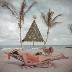 Jonathan Adler UK Slim Aarons "Palm Beach Idyll" Photograph Art