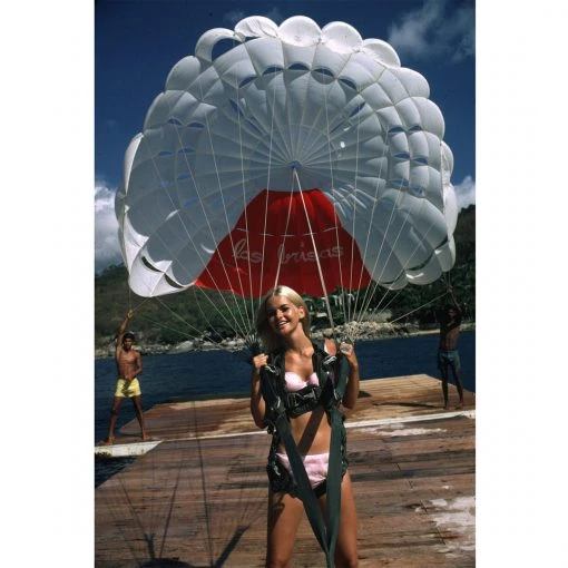 Jonathan Adler UK Slim Aarons "Paraglider" Photograph Art