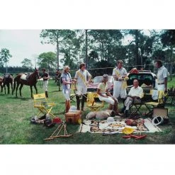 Jonathan Adler UK Slim Aarons "Polo Party" Photograph