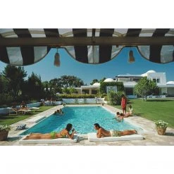 Jonathan Adler UK Slim Aarons "Poolside In Sotogrande" Photograph Art