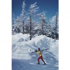 Jonathan Adler UK Slim Aarons "Skier In Vermont" Photograph