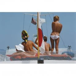 Jonathan Adler UK Slim Aarons "Yacht Holiday" Photograph