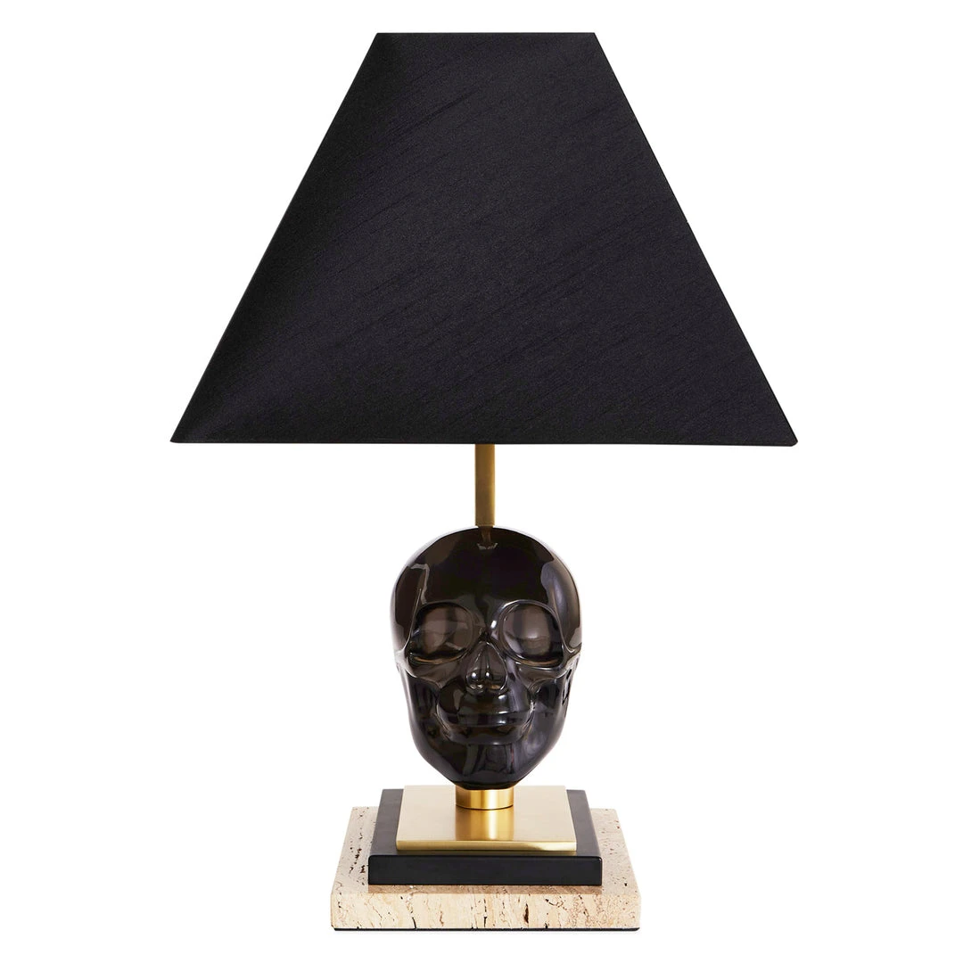 Jonathan Adler UK Skull Table Lamp New