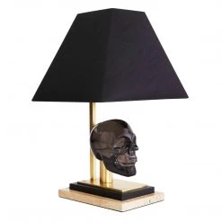 Jonathan Adler UK Skull Table Lamp New