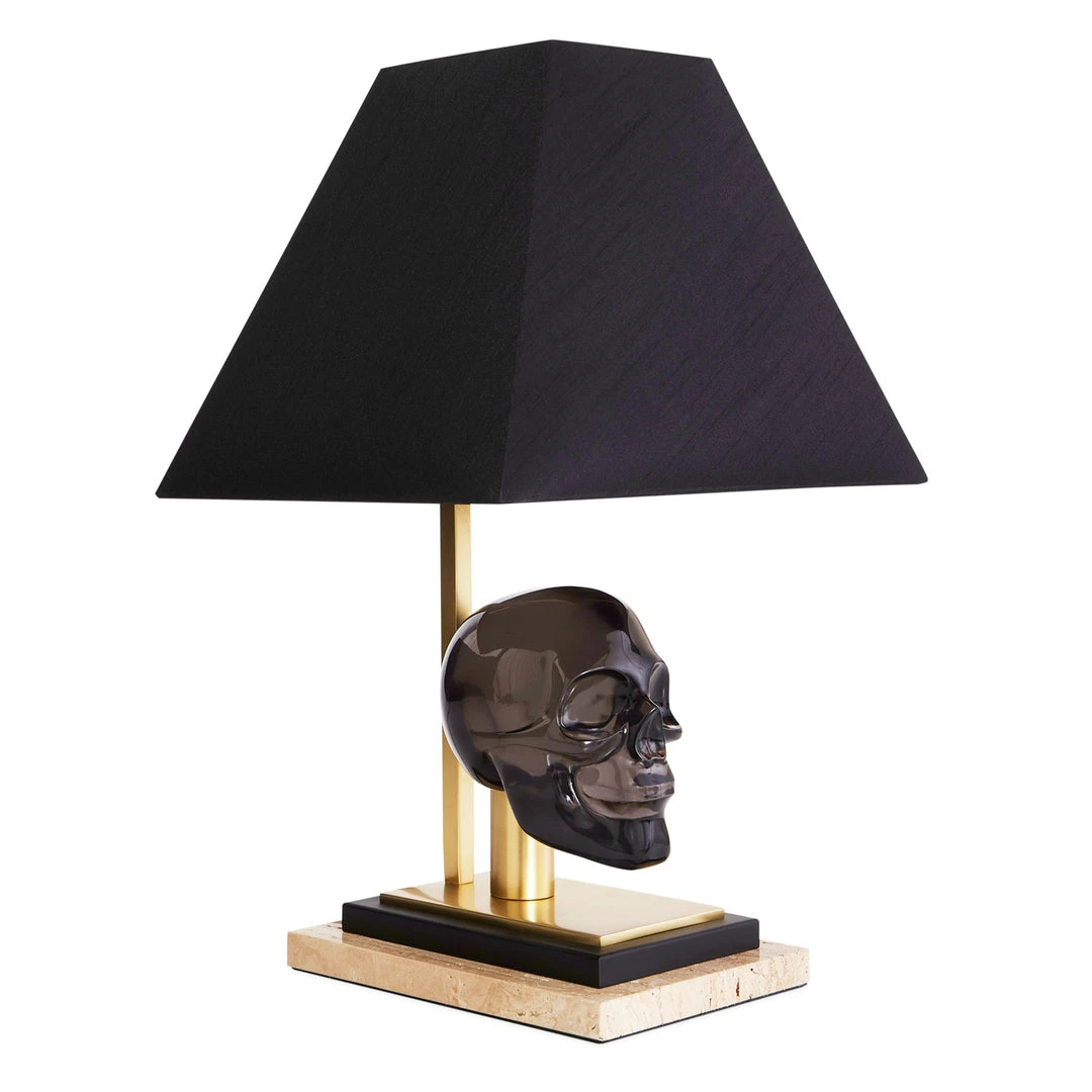 Jonathan Adler UK Skull Table Lamp New