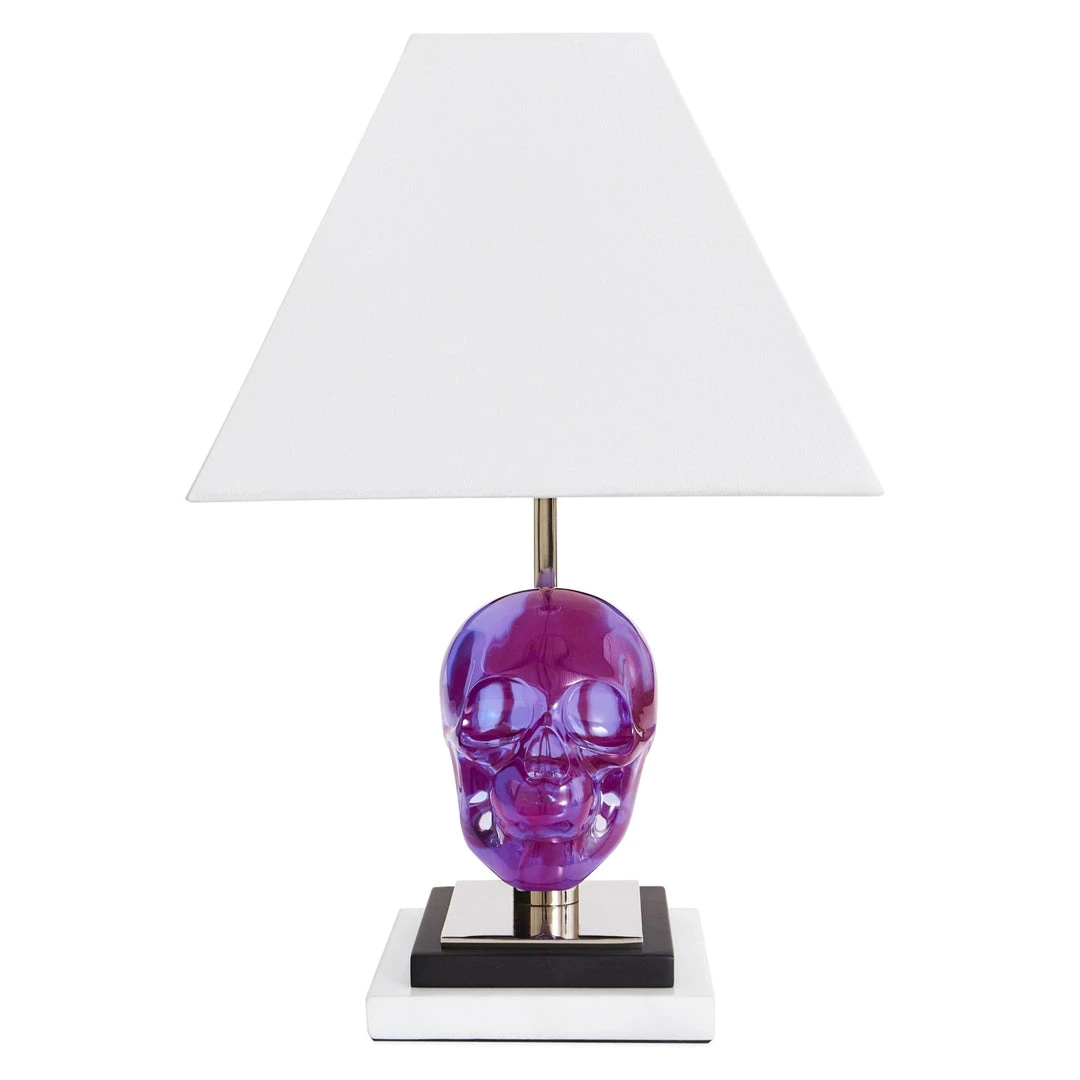 Jonathan Adler UK Skull Table Lamp New