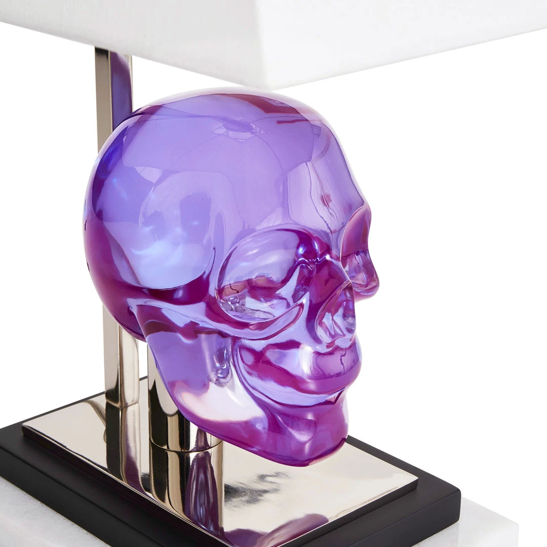 Jonathan Adler UK Skull Table Lamp New