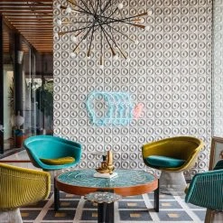 Jonathan Adler UK YELLOWPOP X Jonathan Adler Atlas Long, LED Neon Sign