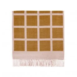 Jonathan Adler UK Squares Baby Alpaca Throw Décor