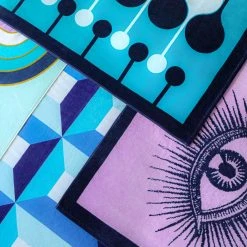 Jonathan Adler UK Dripping Rainbow Beach Towel Bath