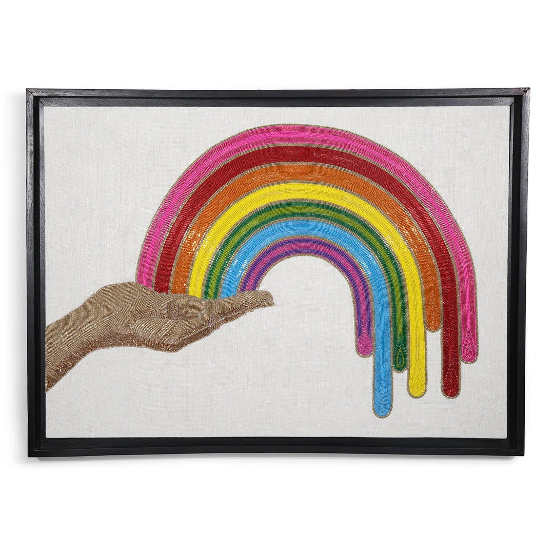 Jonathan Adler UK Décor Rainbow Beaded Wall Art