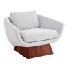 Jonathan Adler UK Rosewood Beaumont Lounge Chair