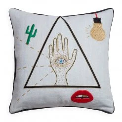 Jonathan Adler UK Cushions & Throws Bijoux Emblem Cushion