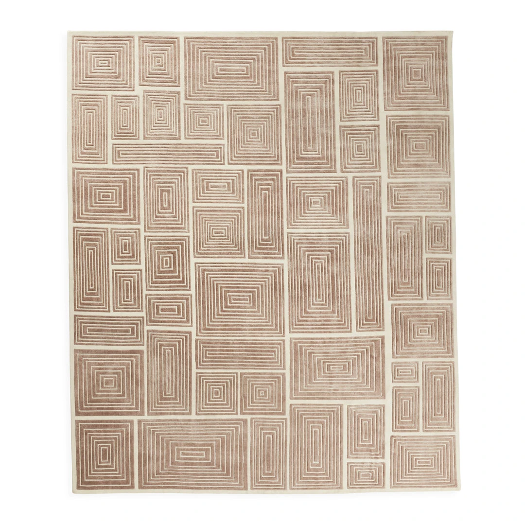 Jonathan Adler UK Blocks Hand-Knotted Rug