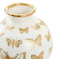 Jonathan Adler UK Botanist Round Butterfly Vase
