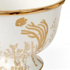 Jonathan Adler UK Botanist Coral Centerpiece Bowl Bowls