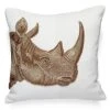 Jonathan Adler UK Botanist Rhino Cushion