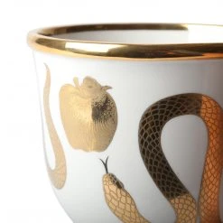 Jonathan Adler UK The Kingdom Botanist Snake & Apple Bowl