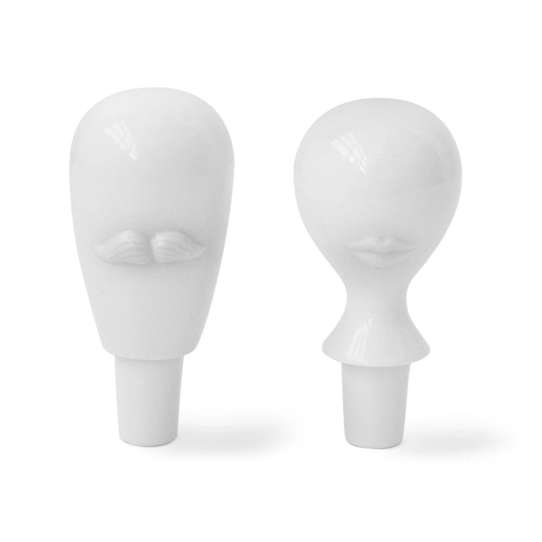 Jonathan Adler UK Mr. & Mrs. Muse Bottle Stopper Set